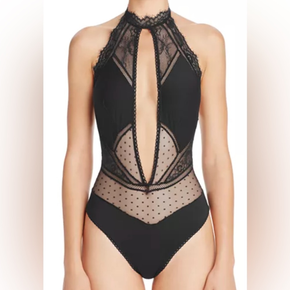 ISO - Thistle & Spire Amore Plunge Bodysuit.